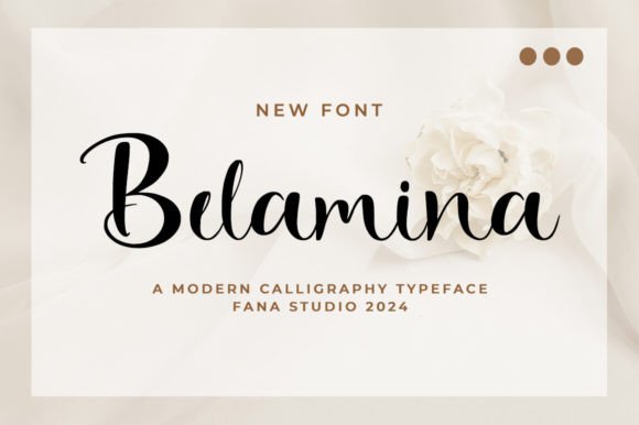 Belamina: A Dazzling Script Font for Digital Brand Elegance