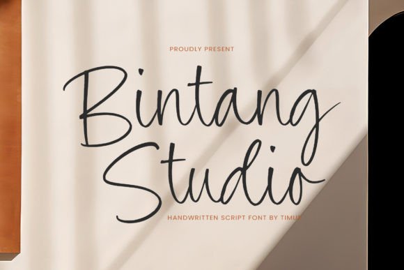 Bintang Studio: A Premium Script Font for Polished Branding