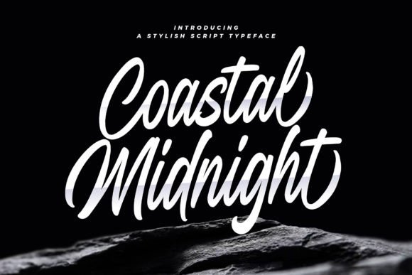 Coastal Midnight: A Script Font That Sets the Tone—Not the Trap