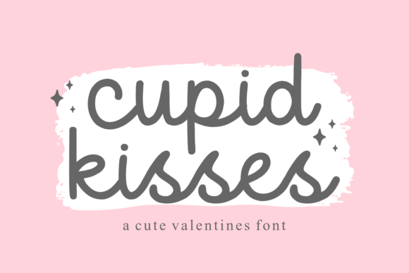 Cupid Kisses: A Playful Script Font for Digital Love Stories