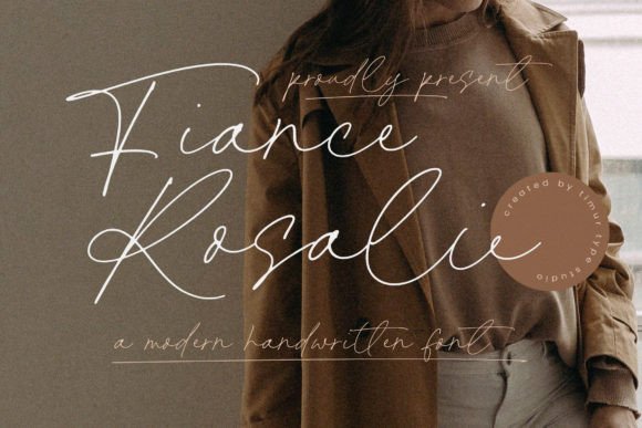 Fiance Rosalie: A Thoughtful Script Font for Editorial Warmth