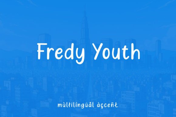 Fredy Youth: A Multilingual Handwritten Font for Digital Branding