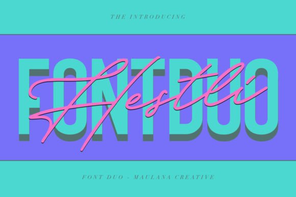 Hestli Duo: A Handcrafted Script Font That Feels Like Your Own Handwriting