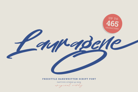Lauragene: A Thoughtful Script Font for Editorial Warmth