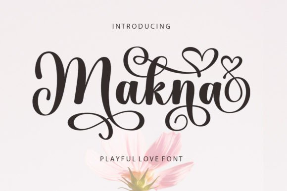 Makna Script Font for Handmade & Printable Creations