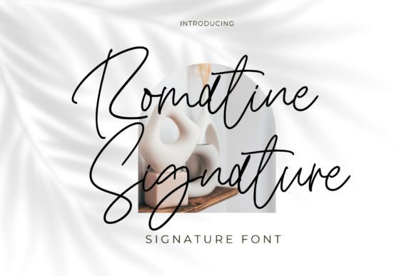 Romatine Signature: A Modern Script Font for Digital Branding