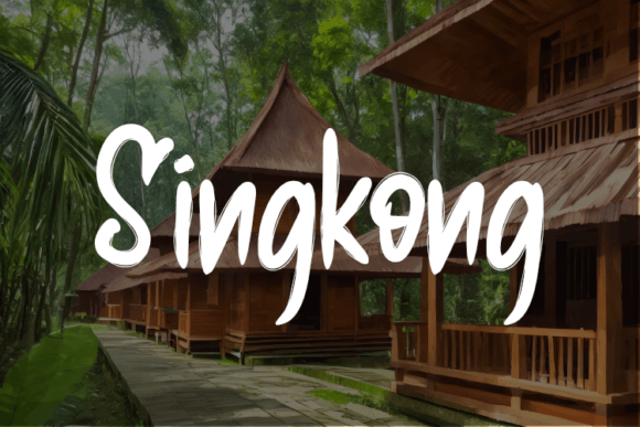 Singkong: A Handwritten Font That Feels Like a Warm Welcome Online