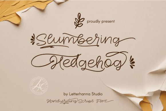 Slumbering Hedgehog: A Playful Script Font That Makes Campaigns Feel Human