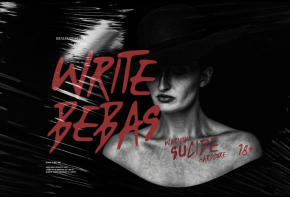 Write Bebas: A Bold Handwritten Font for Expressive Brand Identities