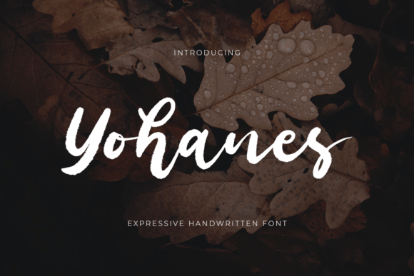 Yohanes Handwritten Font for Crafters & Sellers