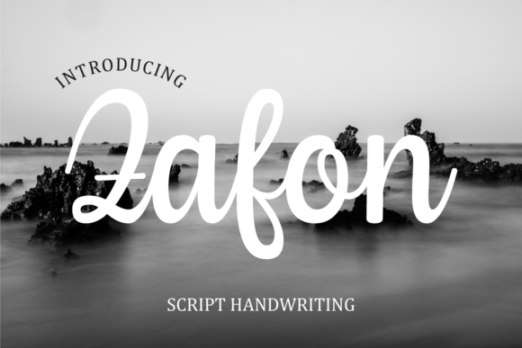 Zafon: An Elegant Script Font for Branding That Feels Human
